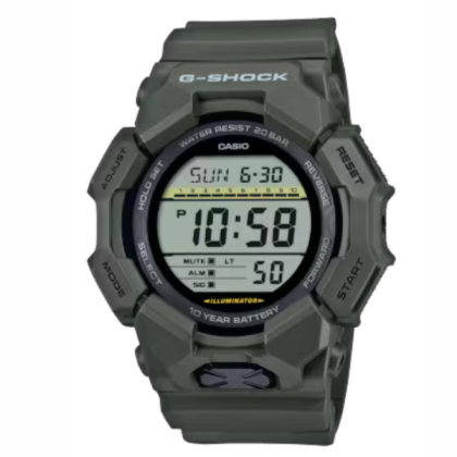 G-Shock GD-010-3 Digital Green Resin Band Men Watch